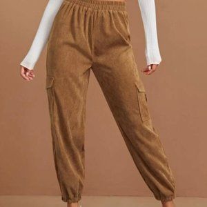 Side Pocket Corduroy Pants (Brand New)